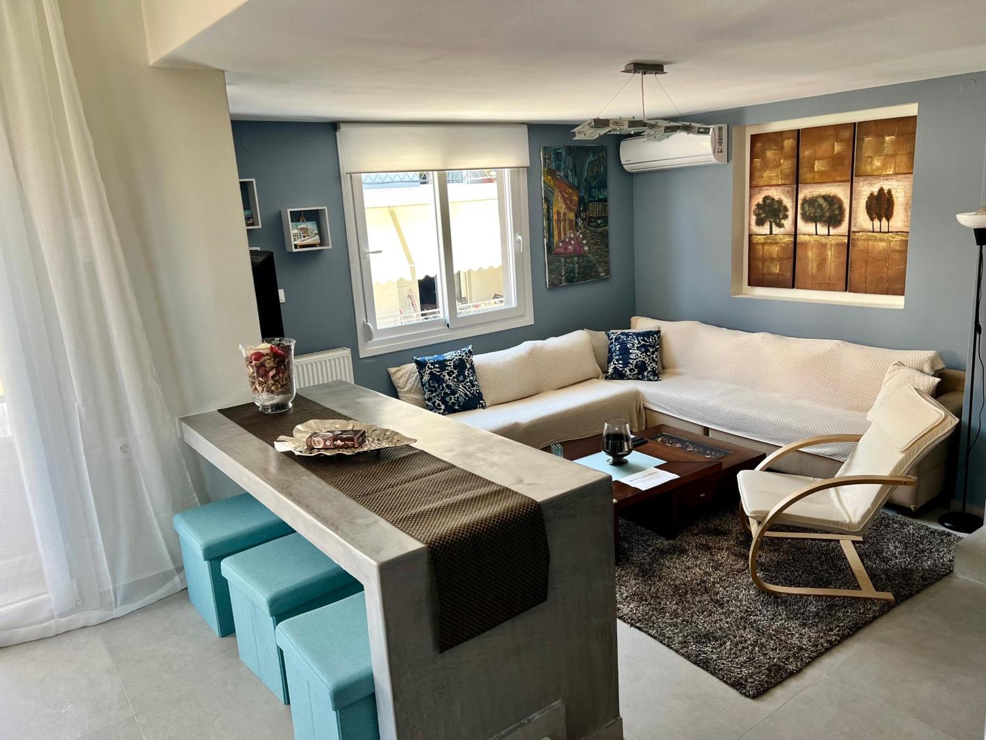 Modern Family Retreat Lejlighed Volos Eksteriør billede